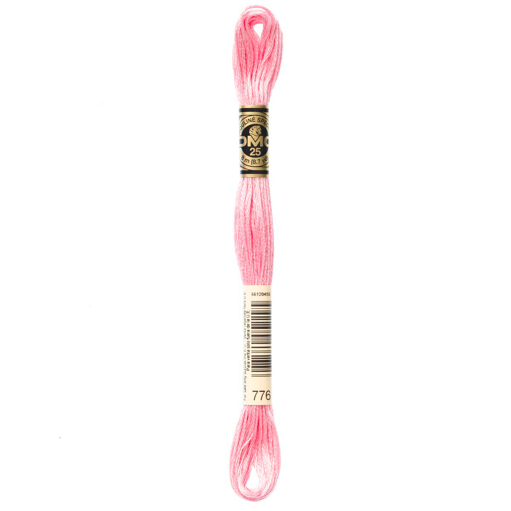 DMC 0776 Cotton 6 Strand Floss Medium Pink