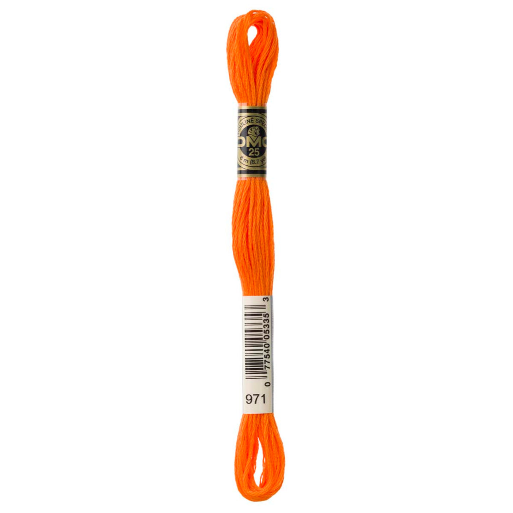 DMC 0971 Cotton 6 Strand Floss Pumpkin