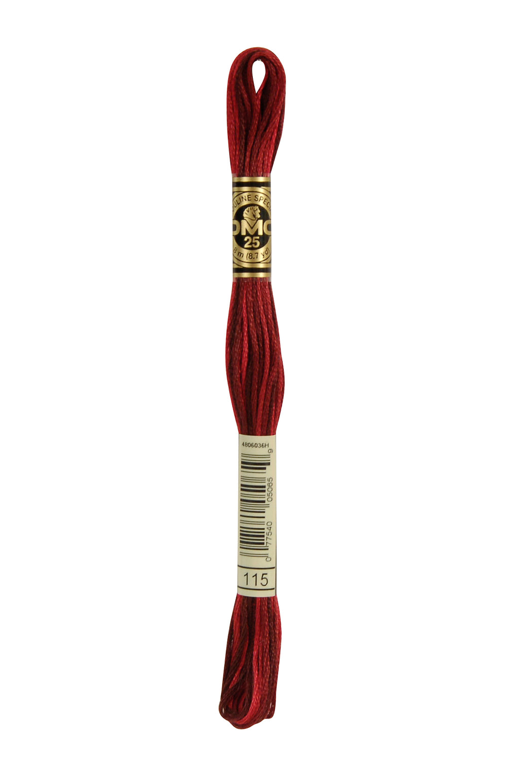 DMC Variegated 0115 Cotton 6 Strand Floss Garnet