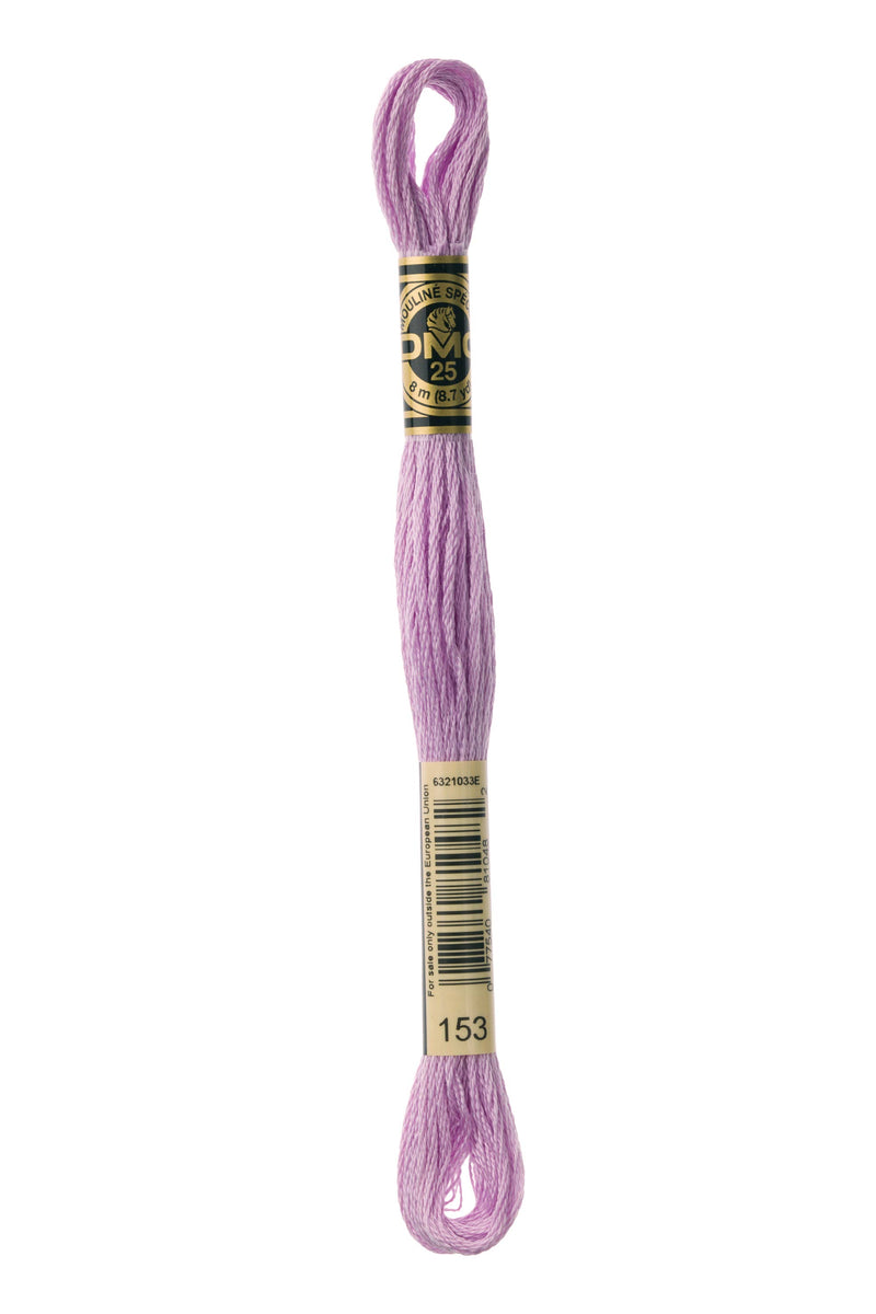 DMC 0153 Cotton 6 Strand Floss-Very Lite Violet