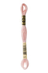 DMC 0225 Cotton 6 Strand Floss-Ultra Light Shell Pink