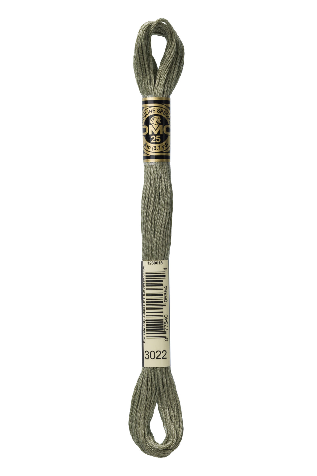 DMC 3022 Cotton 6 Strand Floss Medium Brown Grey