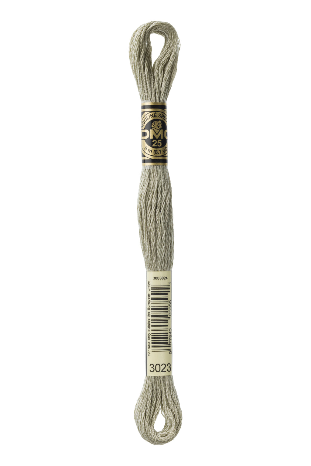 DMC 3023 Cotton 6 Strand Floss Light Brown Grey