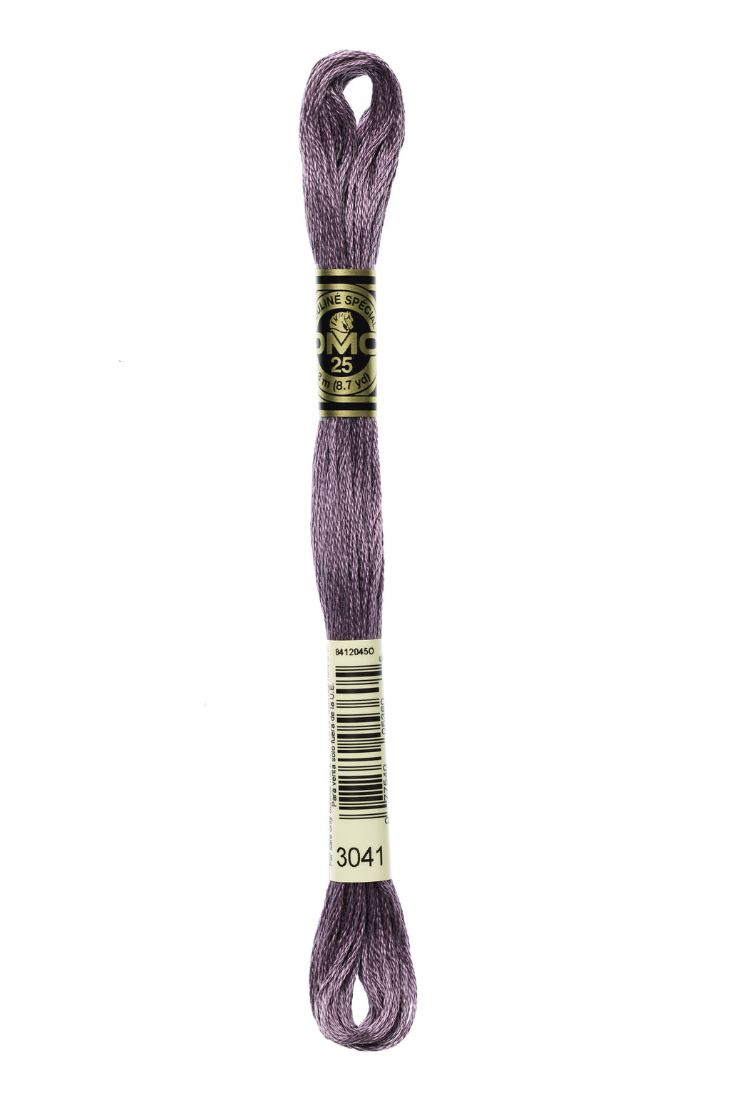 DMC 3041 Cotton 6 Strand Floss Medium Antique Violet