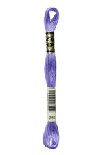 DMC 0340 Cotton 6 Strand Floss Med Blue Violet
