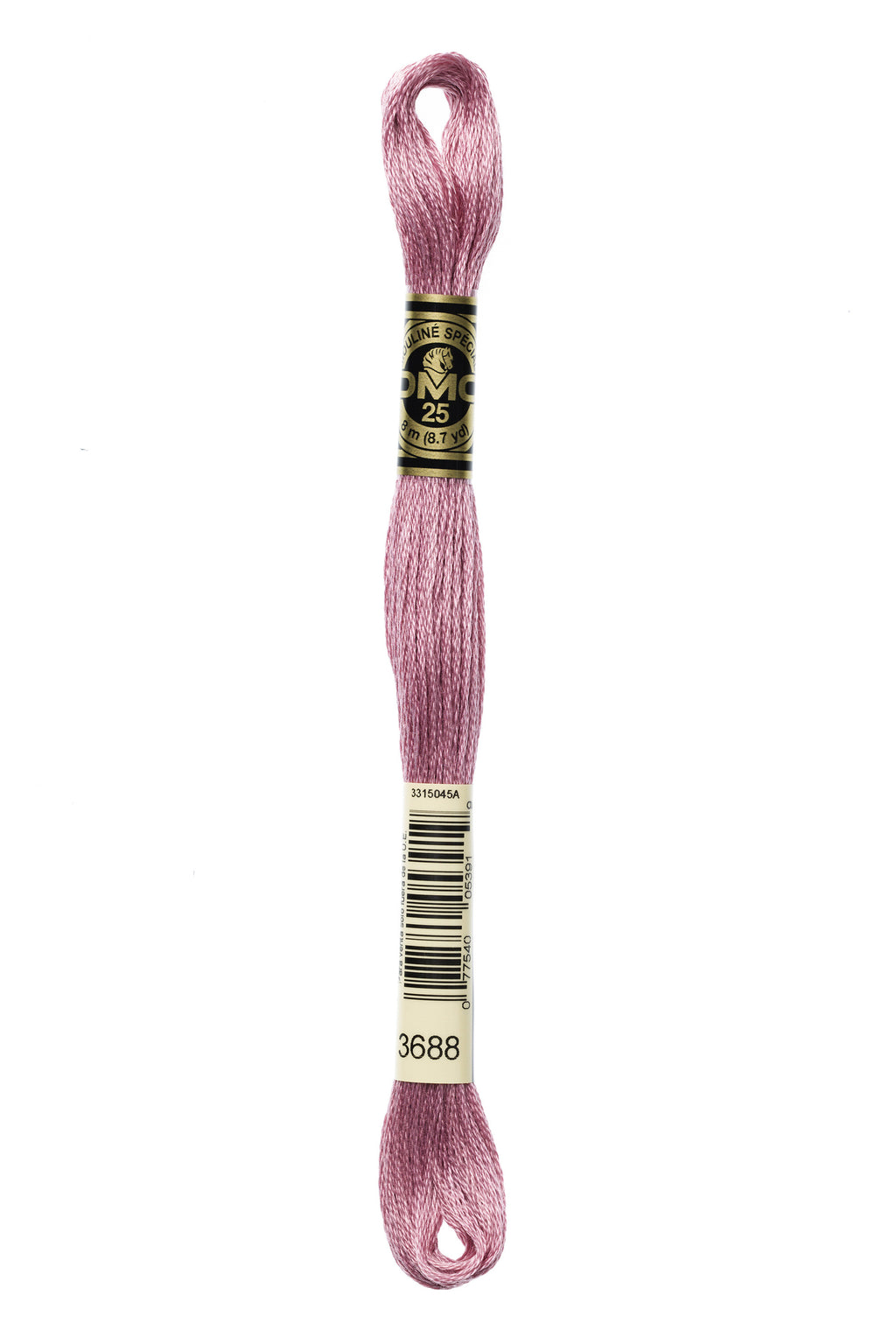 DMC 3688 Cotton 6 Strand Floss Medium Mauve