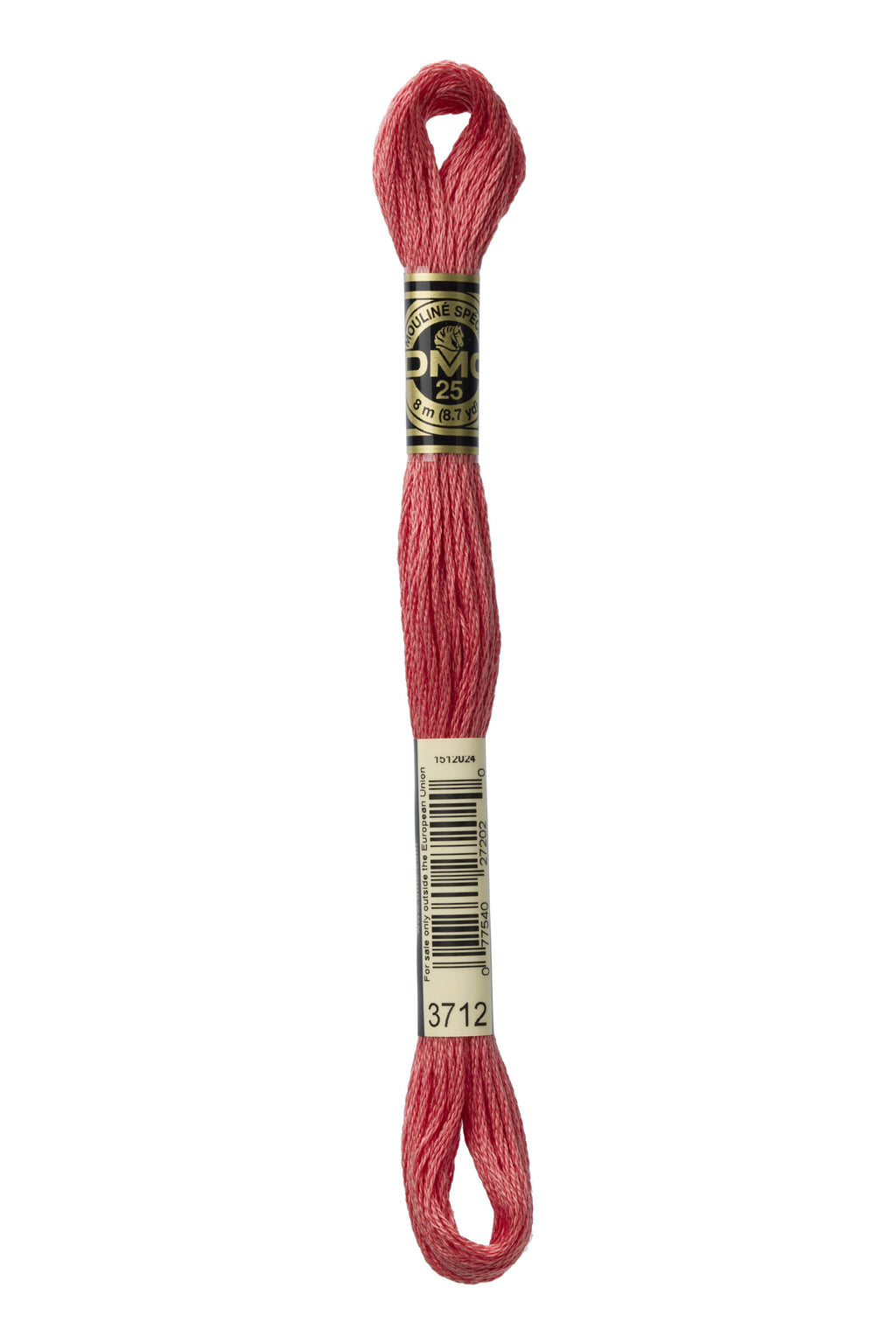 DMC 3712 Cotton 6 Strand Floss Medium Salmon