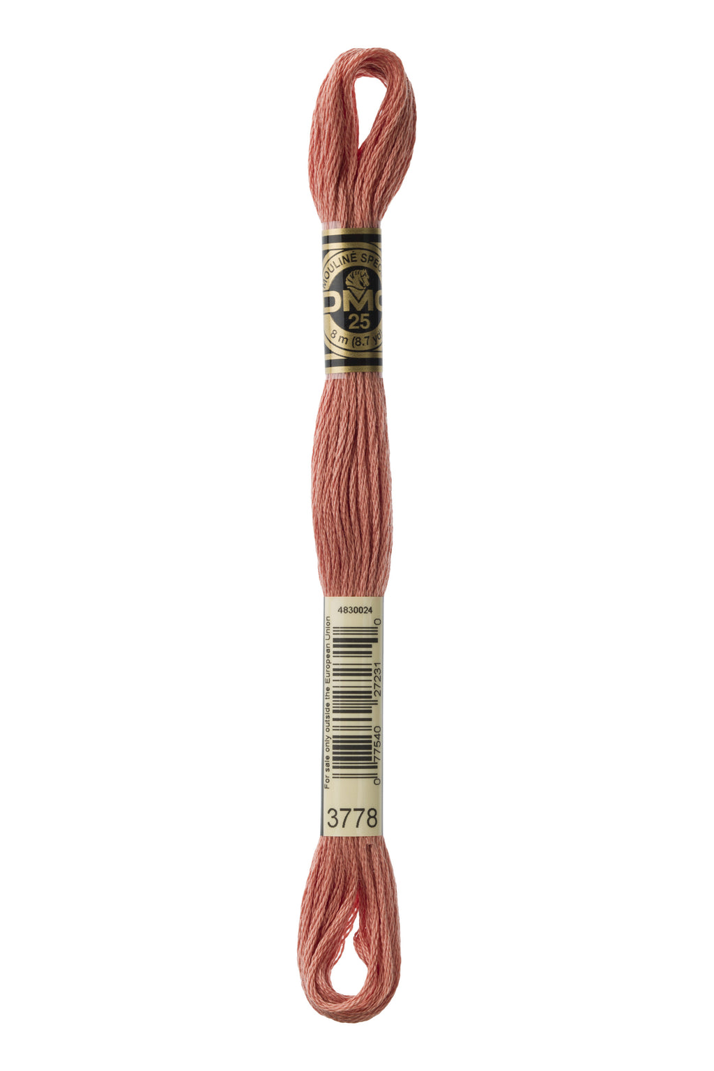 DMC 3778 Cotton 6 Strand Floss Light Terra Cotta