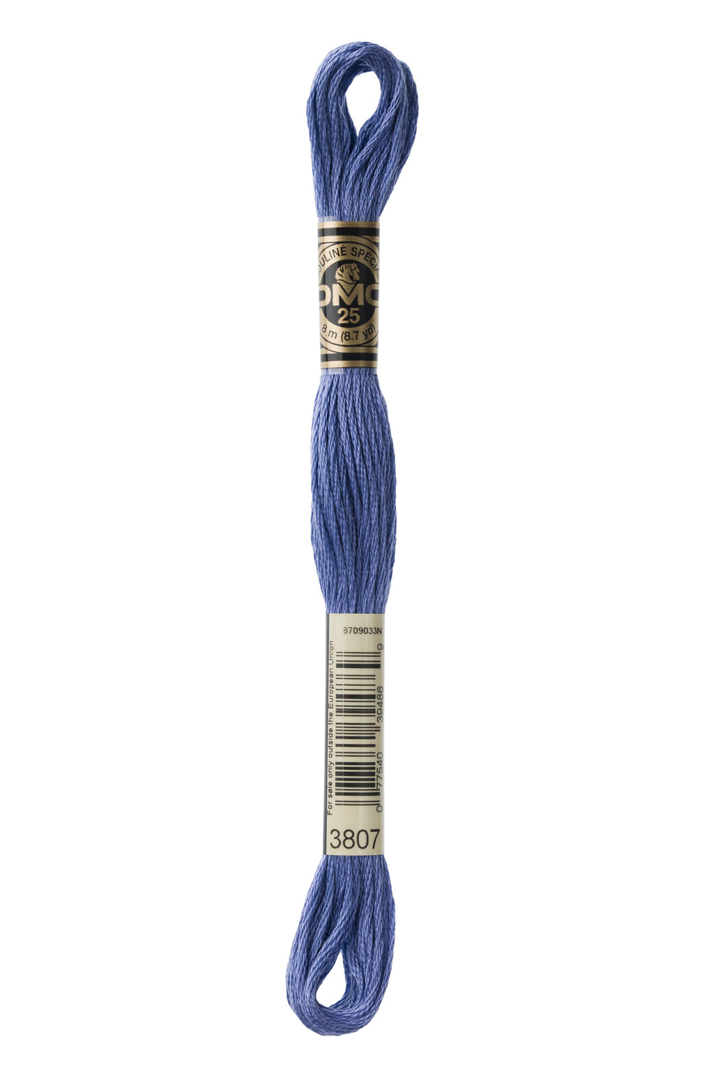 DMC 3807 Cotton 6 Strand Floss Cornflower Blue