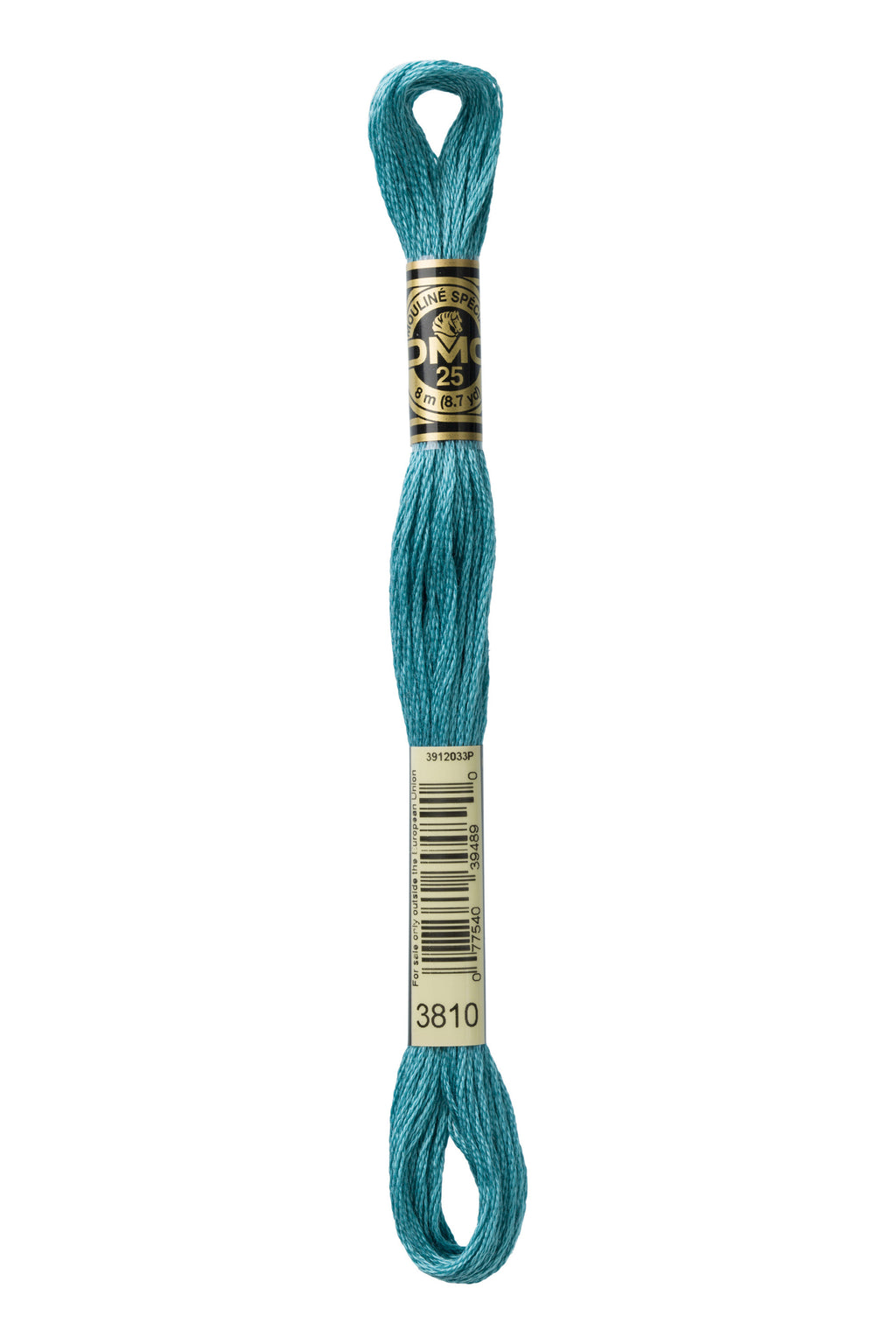 DMC 3810 Cotton 6 Strand Floss Dark Turquoise