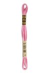 DMC Variegated 0048 Cotton 6 Strand Floss Baby Pink