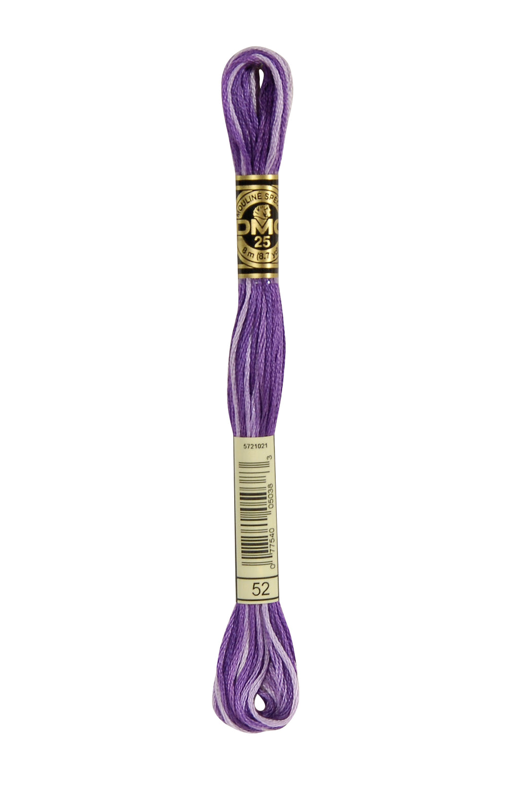 DMC Variegated 0052 Cotton 6 Strand Floss Violet