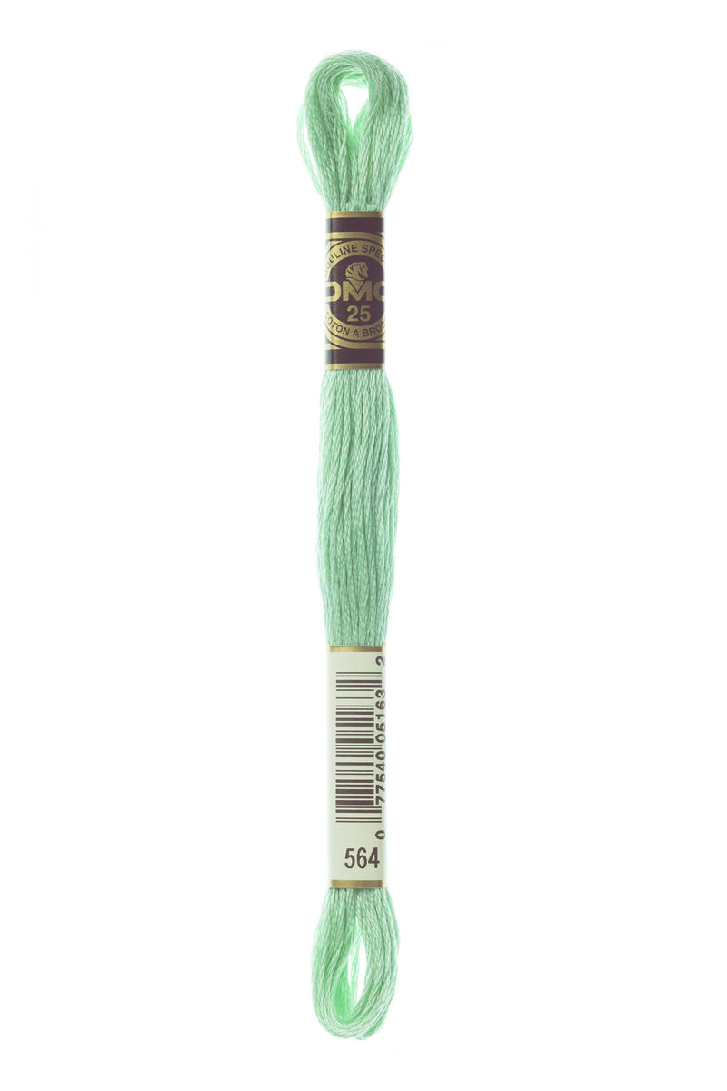 DMC 0564 Cotton 6 Strand Floss Very Lite Jade Green
