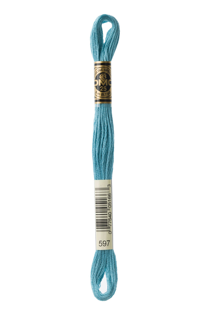 DMC 0597 Cotton 6 Strand Floss Turquoise