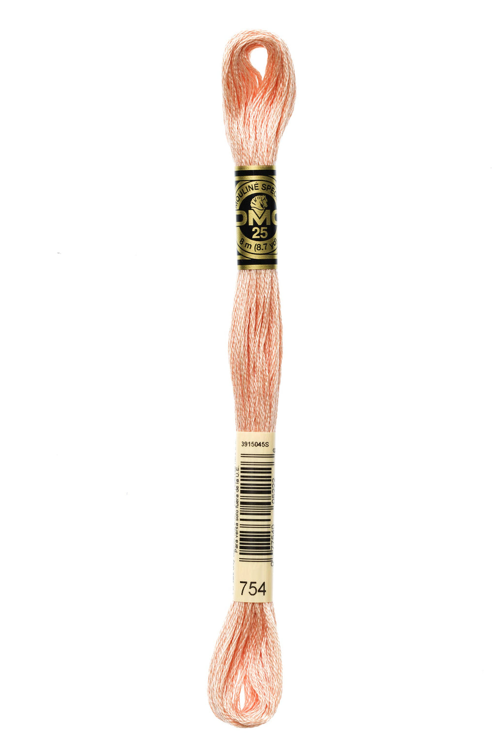 DMC 0754 Cotton 6 Strand Floss Light Peach