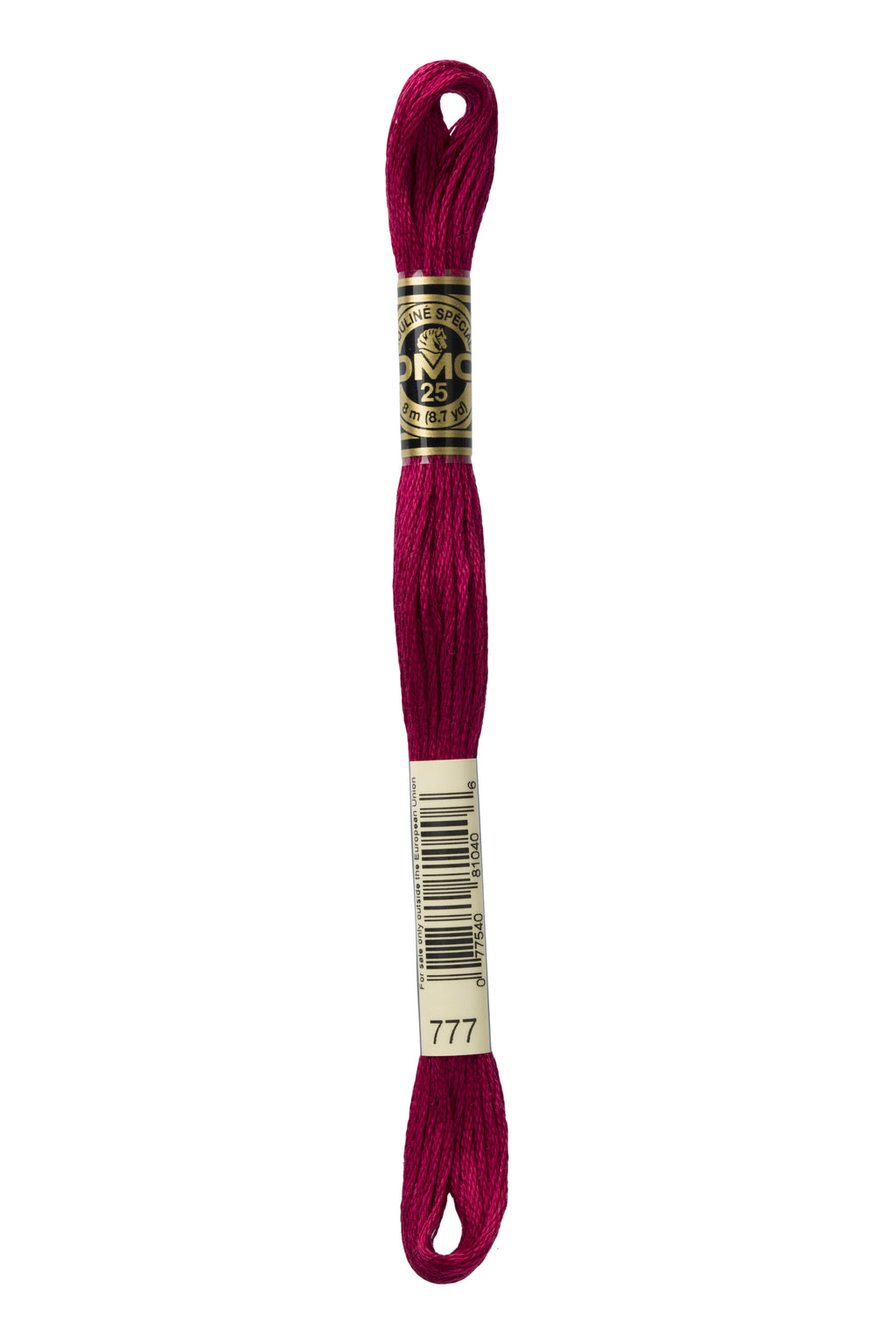 DMC 0777 Cotton 6 Strand Floss Very Dark Raspberry