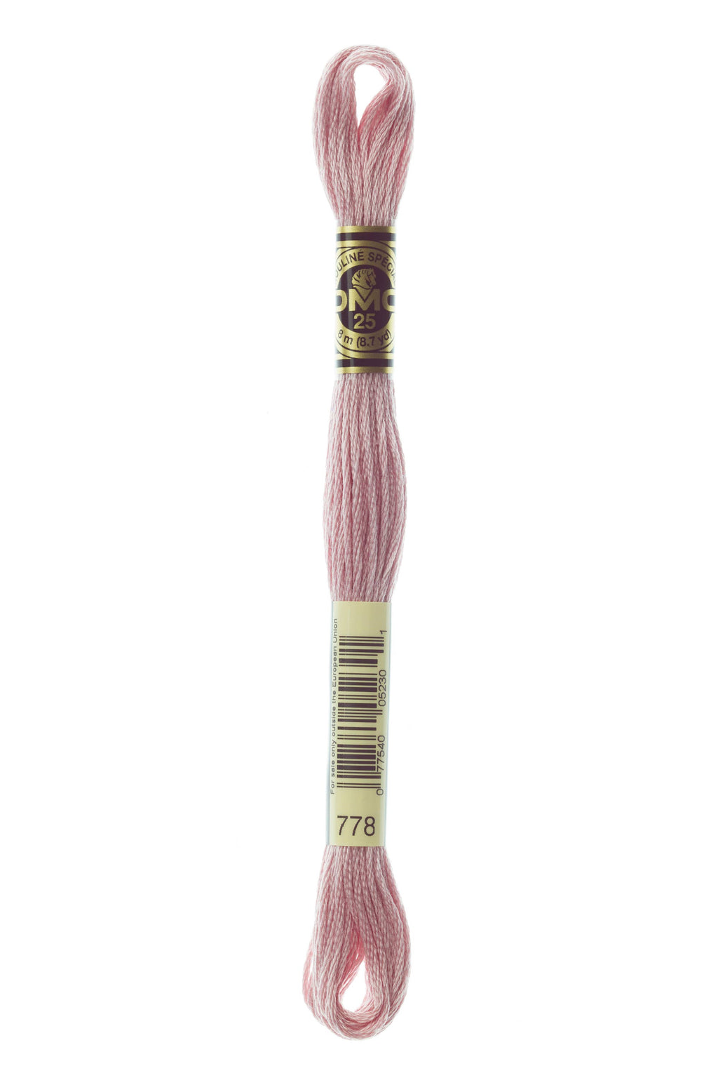 DMC 0778 Cotton 6 Strand Floss Very Light Antique Mauve