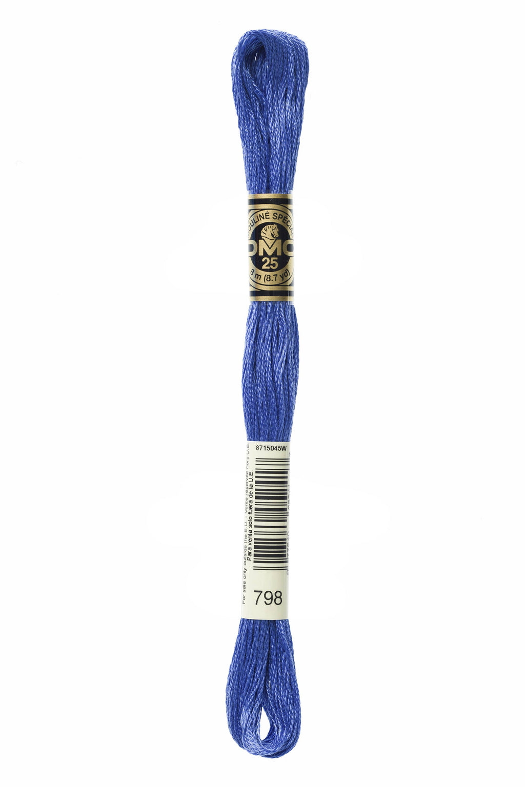 DMC 0798 Cotton 6 Strand Floss Dark Delft Blue