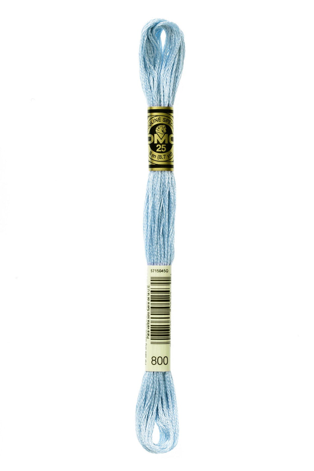 DMC 0800 Cotton 6 Strand Floss Pale Delft Blue