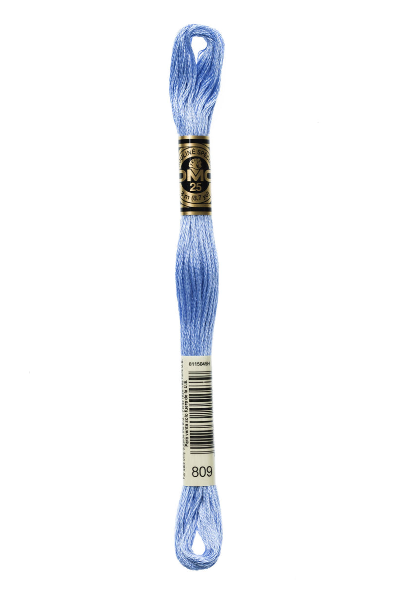 DMC 0809 Cotton 6 Strand Floss Delft Blue