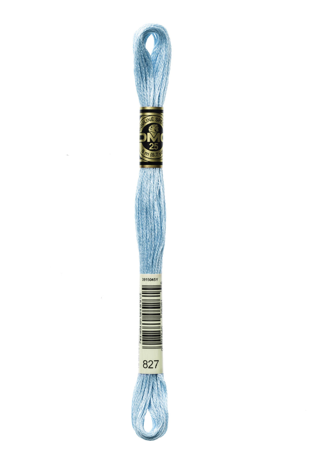 DMC 0827 Cotton 6 Strand Floss Light Blue