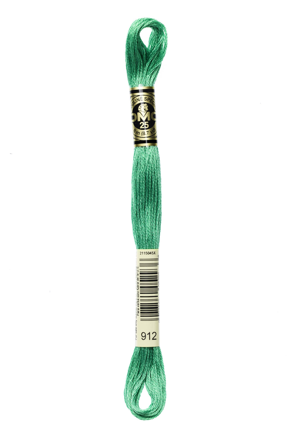 DMC 0912 Cotton 6 Strand Floss Light Emerald Green