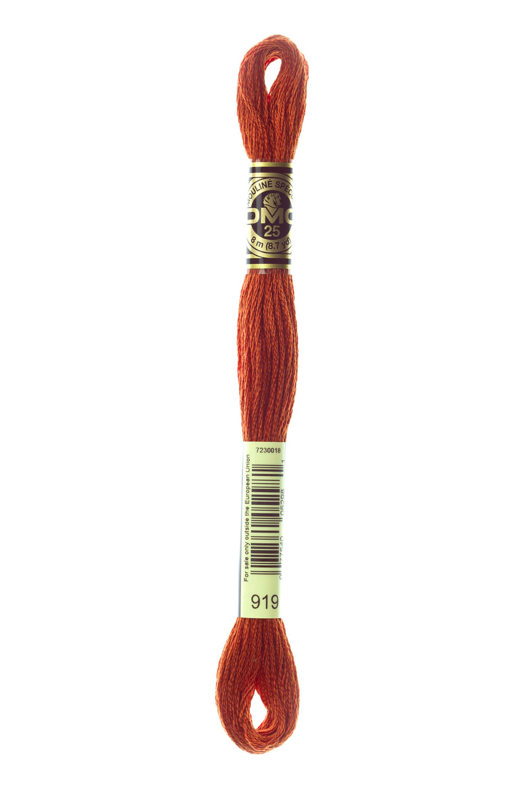 DMC 0919 Cotton 6 Strand Floss Red Copper