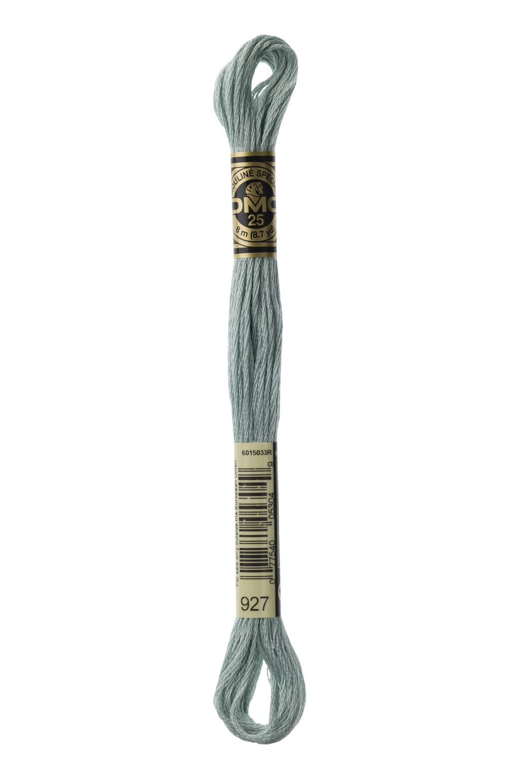 DMC 0927 Cotton 6 Strand Floss Light Grey Green