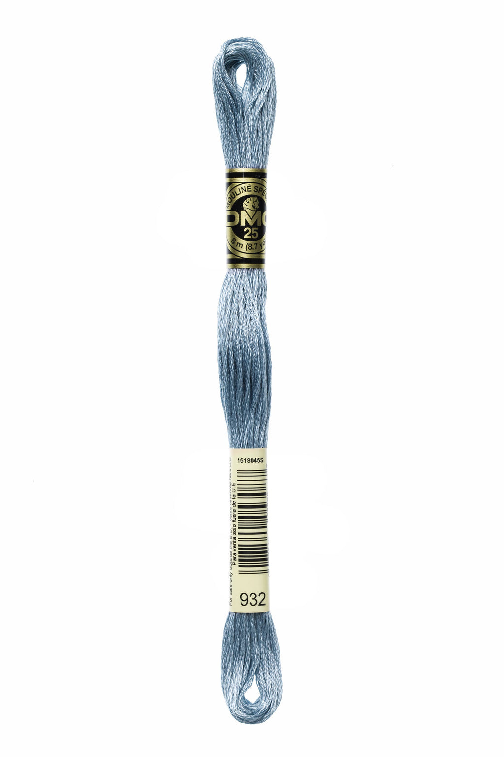 DMC 0932 Cotton 6 Strand Floss Light Antique Blue