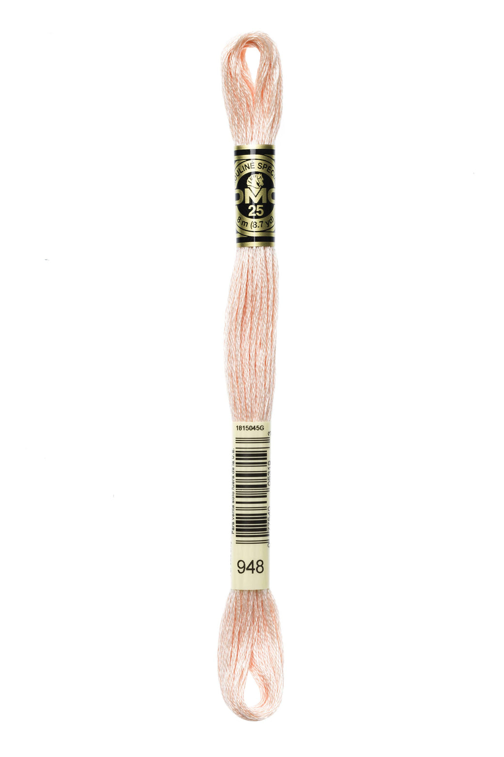 DMC 0948 Cotton 6 Strand Floss Very Light Peach