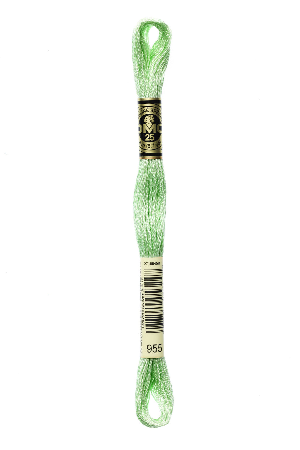 DMC 0955 Cotton 6 Strand Floss Light Nile Green