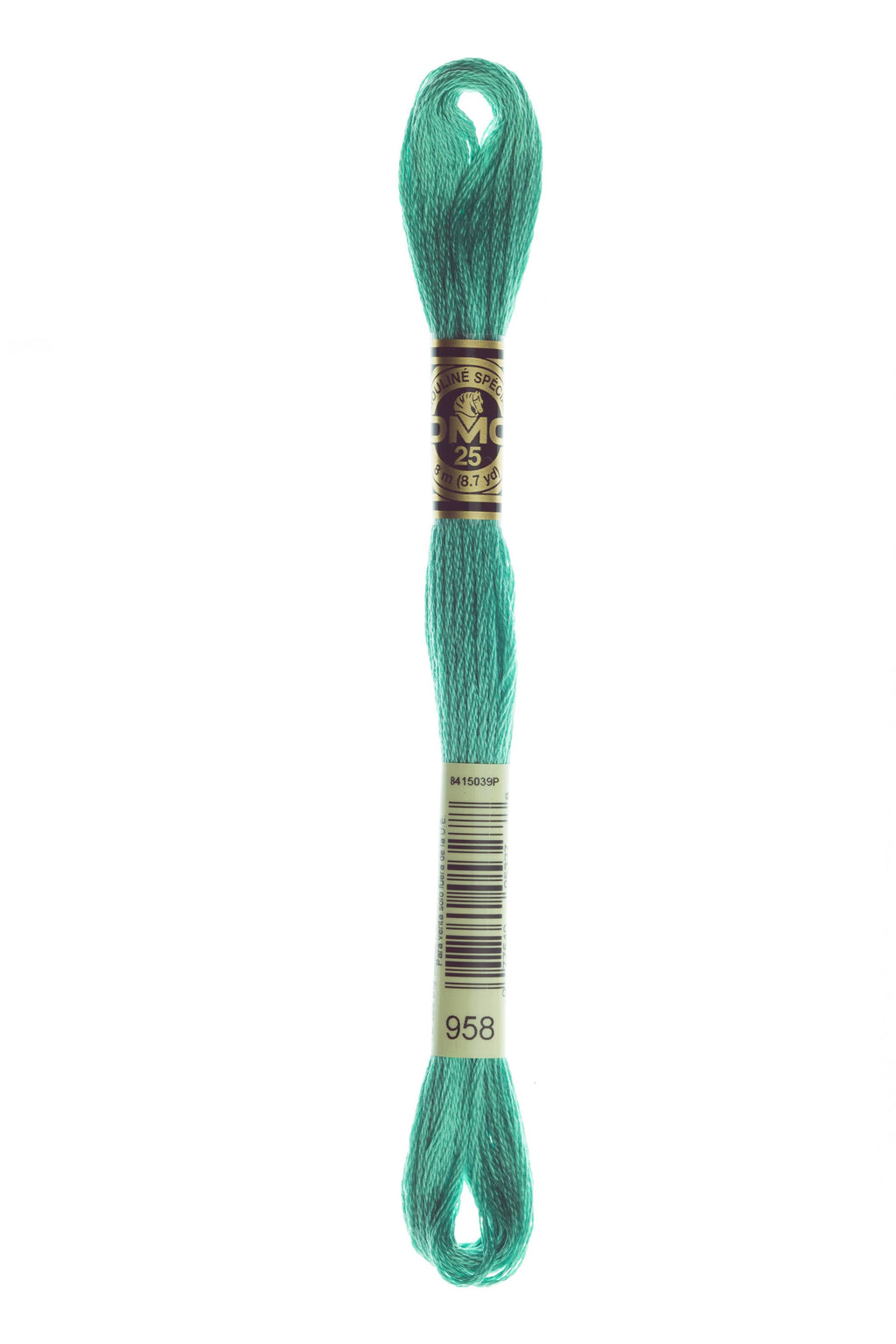 DMC 0958 Cotton 6 Strand Floss Dark Sea Green