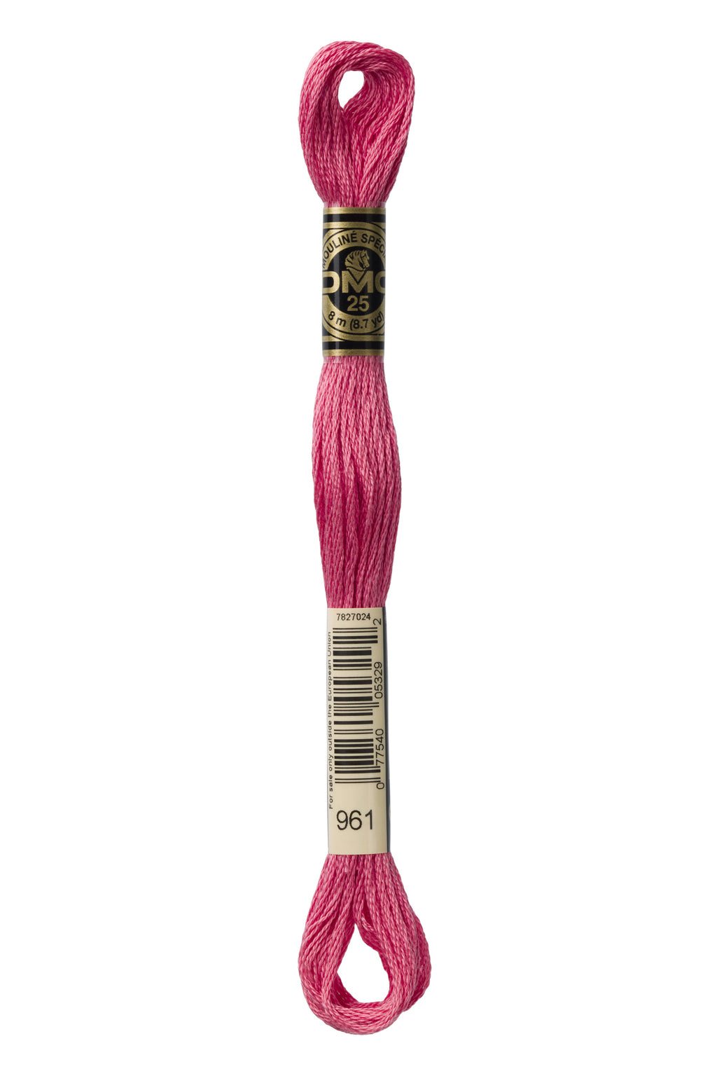 DMC 0961 Cotton 6 Strand Floss Dark Dusty Rose