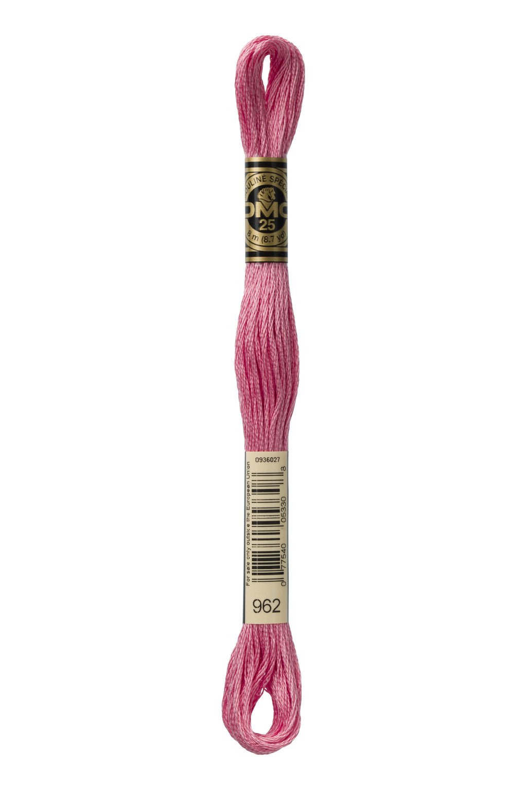 DMC 0962 Cotton 6 Strand Floss Medium Dusty Rose