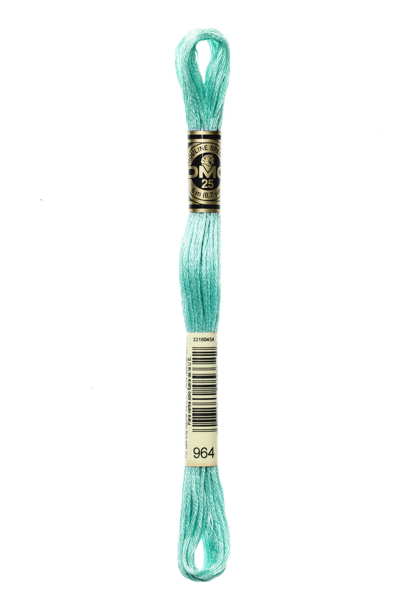 DMC 0964 Cotton 6 Strand Floss Light Sea Green