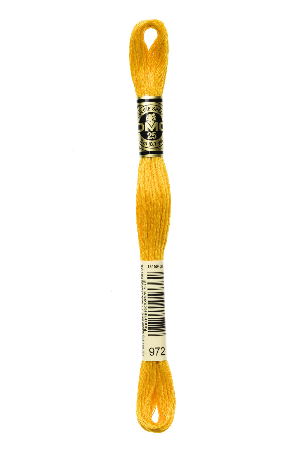 DMC 0972 Cotton 6 Strand Floss Deep Canary
