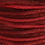 DMC Variegated 0115 Cotton 6 Strand Floss Garnet