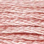 DMC 0224 Cotton 6 Strand Floss-Very Lite Shell Pink