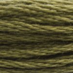 DMC 3011 Cotton 6 Strand Floss Dark Khaki Green