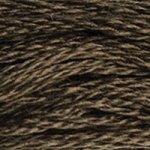 DMC 3031 Cotton 6 Strand Floss Very Dark Mocha Brown