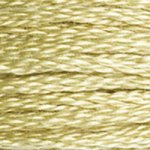DMC 3046 Cotton 6 Strand Floss Medium Yellow Beige