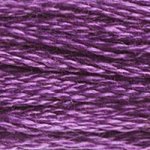 DMC 0327 Cotton 6 Strand Floss Dark Violet