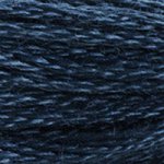 DMC 3750 Cotton 6 Strand Floss Very Dark Antique Blue