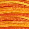 DMC Variegated 0051 Cotton 6 Strand Floss Burnt Orange