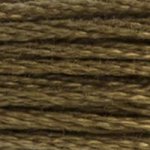 DMC 0610 Cotton 6 Strand Floss Dark Drab Brown