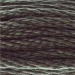 DMC 0645 Cotton 6 Strand Floss Very Dark Beaver Grey