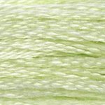DMC 0772 Cotton 6 Strand Floss Very Light Yellow Green