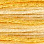 DMC Variegated 0090 Cotton 6 Strand Floss Yellow