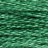 DMC 0911 Cotton 6 Strand Floss Medium Emerald Green
