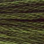 DMC 0936 Cotton 6 Strand Floss Very Dark Avocado Green